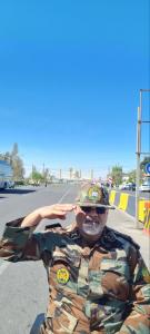 مشارکت جانبازان  در مراسم  رژه روز ارتش