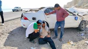 اردوی جهادی ایثارگران در تنگنای نابسامانی‌های بشاگرد+عکس