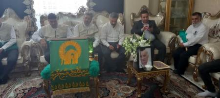 دیدار با خانواده شهید جانباز حسن لچینانی 