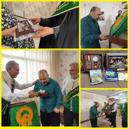 دیدار جانباز سرافراز حاج احمد قربانی   