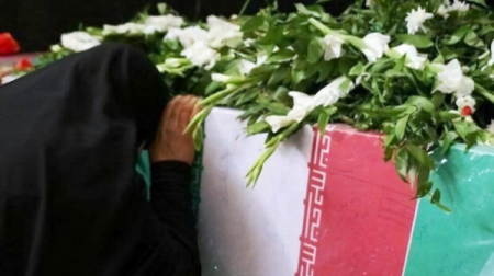 مادر شهید حسین آب روش آسمانی شد
