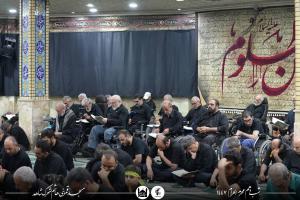 عزاداری دهه اول  محرم جانبازان شهرک شاهد تهرانپارس