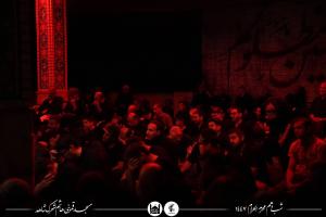 عزاداری دهه اول  محرم جانبازان شهرک شاهد تهرانپارس