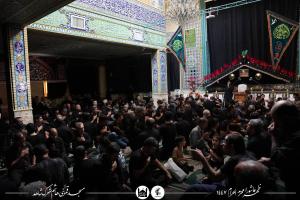 عزاداری دهه اول  محرم جانبازان شهرک شاهد تهرانپارس