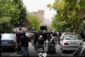 عزاداری دهه اول  محرم جانبازان شهرک شاهد تهرانپارس