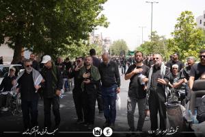 عزاداری دهه اول  محرم جانبازان شهرک شاهد تهرانپارس