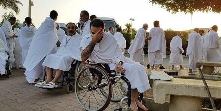 کاروان ویژه جانبازان عازم بیت‌الله الحرام شد +فیلم