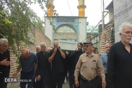 مادر شهید «دهقان طزره» آسمانی شد