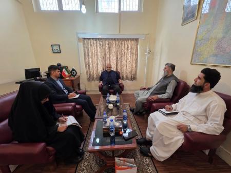 سرکنسول جانباز کشورمان در کویته و یک مسئول ایالتی پاکستان دیدار کردند
