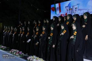 افتتاح مقبره شهدای گمنام شهرک شهید محلاتی 