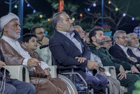 افتتاح مقبره شهدای گمنام شهرک شهید محلاتی 