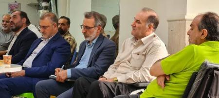 حضورمعاون فرهنگی بنیادشهیددرجمع جانبازان ورزشکار تهران