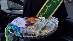 دیدار خادم یاران  حرم رضوی با خانواده شهیدسینا سهامی 