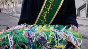 دیدار خادم یاران  حرم رضوی با خانواده شهیدسینا سهامی 