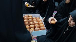 دیدار خادم یاران  حرم رضوی با خانواده شهیدسینا سهامی 
