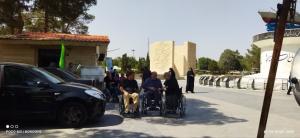 مراسم تشییع و تدفین جانباز شهید فرج  جمالی گلزار برگزار شد