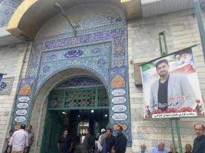 وداع  مردم ولایی با پیکر مطهر سرباز شهید فرزین میرزا گل پور طلوتی در بابل+تصاویر 