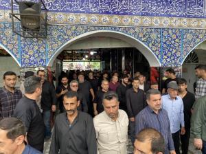 وداع  مردم ولایی با پیکر مطهر سرباز شهید فرزین میرزا گل پور طلوتی در بابل+تصاویر 
