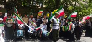 تجمع اعتراضی جمعی از خانواده شهدا و ایثارگران برگزار شد