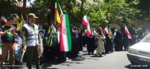 تجمع اعتراضی جمعی از خانواده شهدا و ایثارگران برگزار شد
