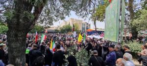 گزارش تصویری از بدرقه شهدای اقتدار