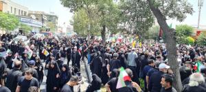 گزارش تصویری از بدرقه شهدای اقتدار