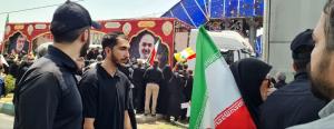 گزارش تصویری از بدرقه شهدای اقتدار