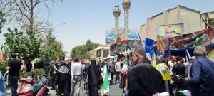 گزارش تصویری از بدرقه شهدای اقتدار