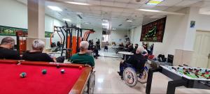 دیدار مدیران موسسه فرهنگی، ورزشی و توانبخشی ایثار  با جانبازان ورزشکار تهران