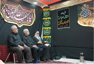 گزارشی  از سوگواری جانبازان تهران در هیئت عشاق‌العباس(ع)+تصاویر 