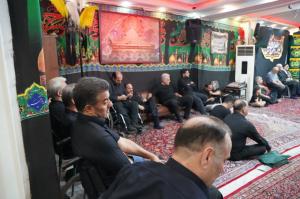 گزارشی  از سوگواری جانبازان تهران در هیئت عشاق‌العباس(ع)+تصاویر 