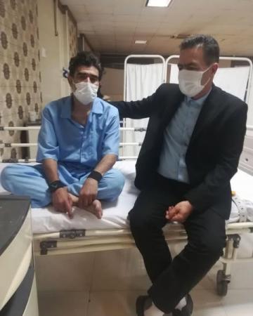 ضرب و شتم جانباز نیشابوری و..../تصاویر سخن می‌گوید
