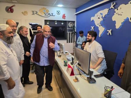 گزارشی  مصور از افتتاح رسمی خط پرواز ایران - کویته