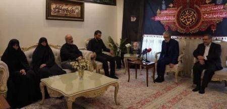 دیدار مشاور عالی رهبر معظم انقلاب اسلامی با خانواده شهید طهرانچی