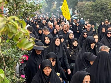 گزارش کوتاهی از راهپیمایی اربعین جاماندگان در تهران/تصاویر