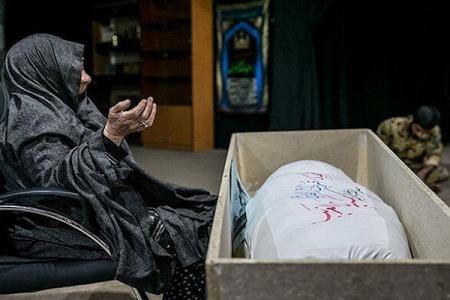 مادر شهید محمدی آسمانی شد
