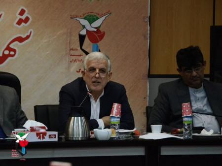 جلسه شورای مشاوران  ایثارگران استان تهران برگزار شد