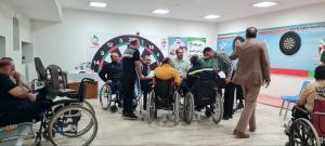 برگزاری مسابقه بسکتبال با ویلچر جانبازان نخاعی تهران  و  چهارمحال  و  بختیاری 