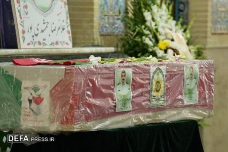 پیکر شهید جمشیدی‌پور تشییع شد