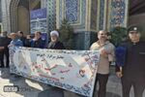 جانباز نخاعی  دفاع مقدس به یاران شهیدش پیوست