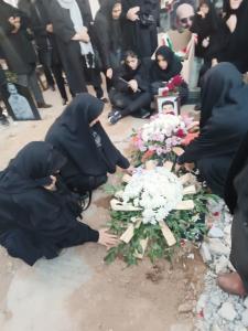 گزارشی تصویری از مراسم تشییع جانباز نخاعی شهید «دکتر رضیعی»