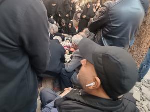 گزارشی تصویری از مراسم تشییع جانباز نخاعی شهید «دکتر رضیعی»