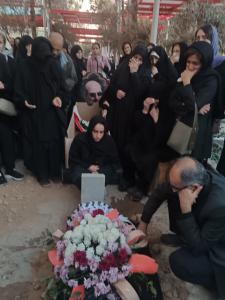 گزارشی تصویری از مراسم تشییع جانباز نخاعی شهید «دکتر رضیعی»