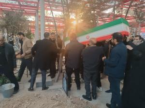 گزارشی تصویری از مراسم تشییع جانباز نخاعی شهید «دکتر رضیعی»
