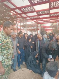گزارشی تصویری از مراسم تشییع جانباز نخاعی شهید «دکتر رضیعی»