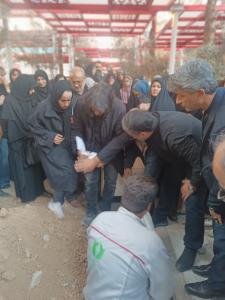گزارشی تصویری از مراسم تشییع جانباز نخاعی شهید «دکتر رضیعی»