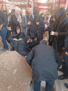 گزارشی تصویری از مراسم تشییع جانباز نخاعی شهید «دکتر رضیعی»