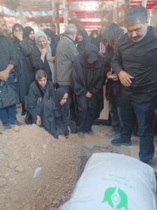 گزارشی تصویری از مراسم تشییع جانباز نخاعی شهید «دکتر رضیعی»