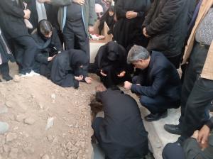 گزارشی تصویری از مراسم تشییع جانباز نخاعی شهید «دکتر رضیعی»
