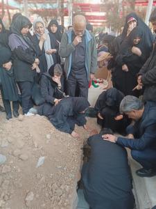 گزارشی تصویری از مراسم تشییع جانباز نخاعی شهید «دکتر رضیعی»